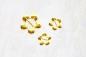Preview: Blume mit Steg (Gold)