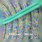 Preview: *Sonderedition* Knotenhalfter Set - "4/Kn Signal - Knotenhalfter mit 4 Knoten" & 4,20 m Lead-Rope - Mermaid/Minze