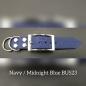 Mobile Preview: Halsband Adapter 19mm - Original BioThane® - Navy / Midnight Blue BU523