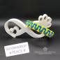 Preview: Hundehalsband "Peace XS" - UKR Sonderedition - *Evtl. abgebildetes Zubehör, Deko oder Accessoires sind nicht im Lieferumfang enthalten.