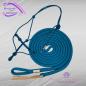 Preview: 4/Knotenhalfter / Lead-Rope Set - Petrol