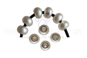 Acryl-Rondell (Harzperle) White