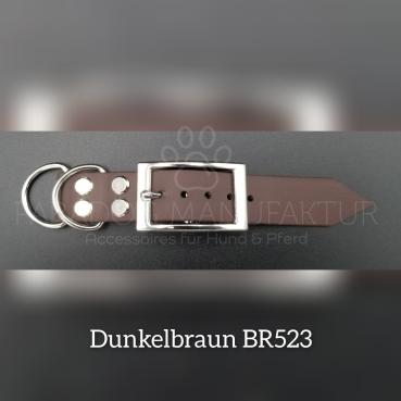 Halsband Adapter 16mm - Original BioThane® - Dunkelbraun BR523