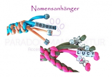 Namensanhänger mit Accessoires - *Evtl. abgebildetes Zubehör, Deko oder Accessoires sind nicht im Lieferumfang enthalten.