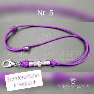UKR Sonderedition - Schlüsselband /Pfeifenband "Peace-Color" Purple