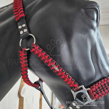 Schmuckhalfter "Kiki" - Farben: Imperial Red Diamond / Imp. Red / Schwarz