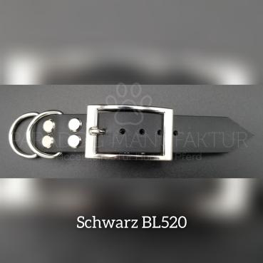 Halsband Adapter 16mm - Original BioThane® - Schwarz BL520