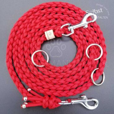 Hundeleine „Trixie“ 3-fach verstellbar (4-fach)  -  *Evtl. abgebildetes Zubehör, Deko oder Accessoires sind nicht im Lieferumfang enthalten.