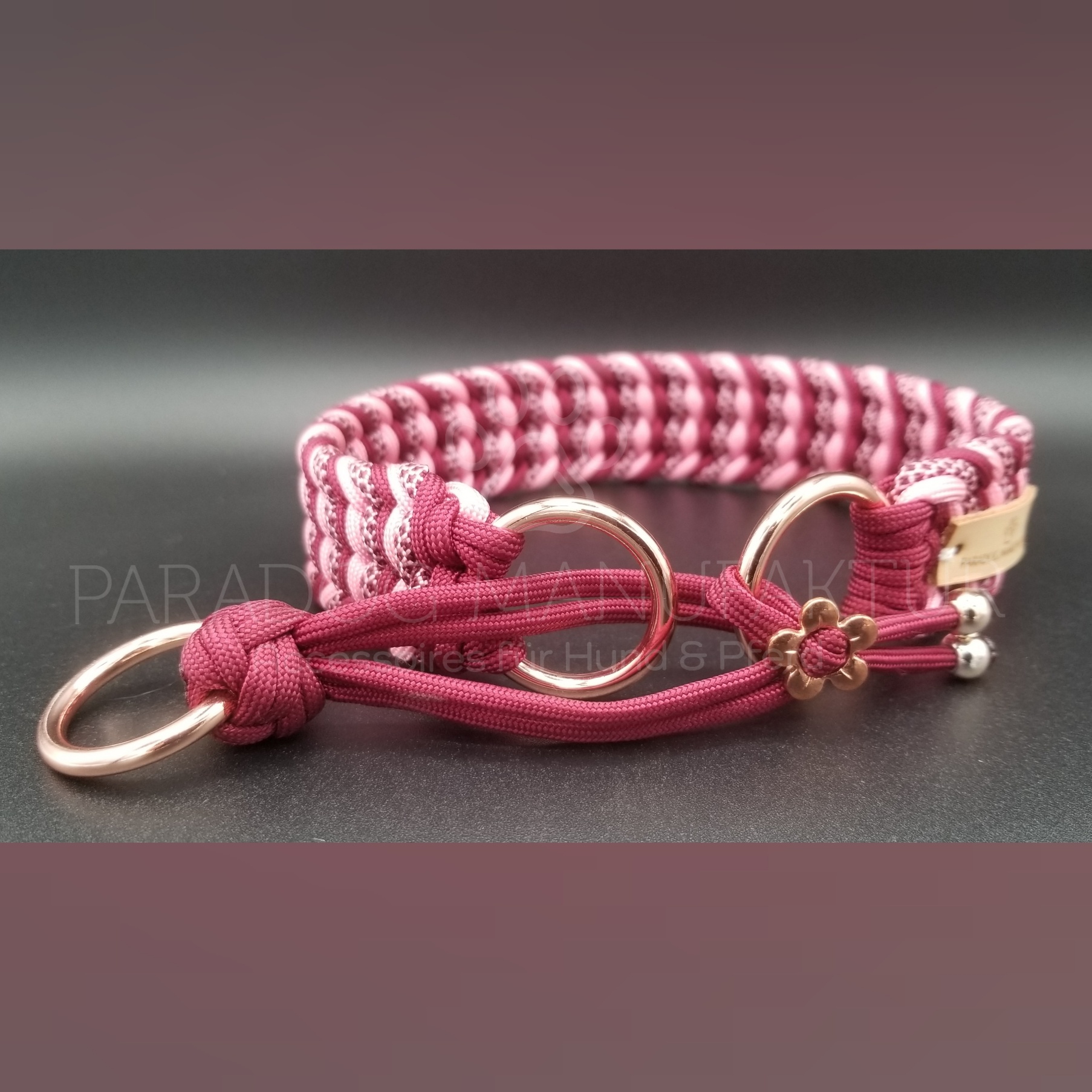 Galguita Amelie Martingale Halsband Für Hunde Rainbow Größe S – Sicher, Verstellbar 20-29 Cm