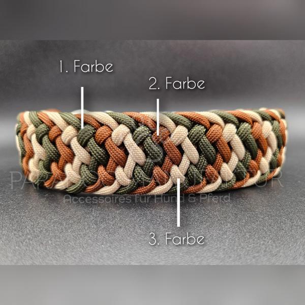 Halsband "Tie" - Farbanordnung