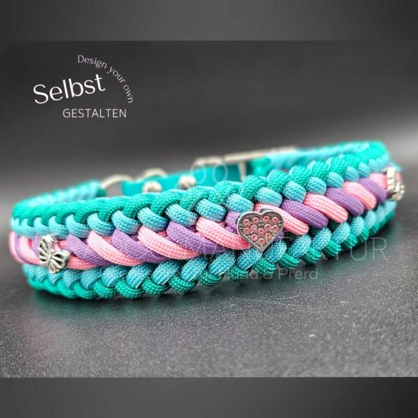 Halsband "Dancing Sugarcandy" - *Evtl. abgebildetes Zubehör, Deko oder Accessoires sind nicht im Lieferumfang enthalten.