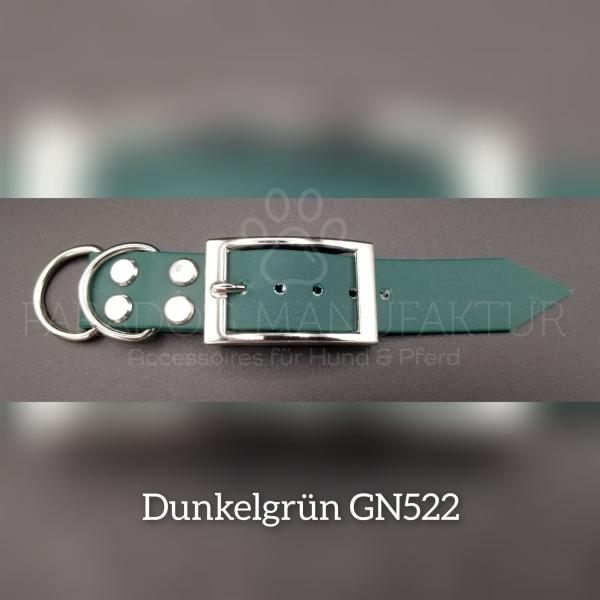 Halsband Adapter 19mm - Original BioThane® - Dunkelgrün GN522
