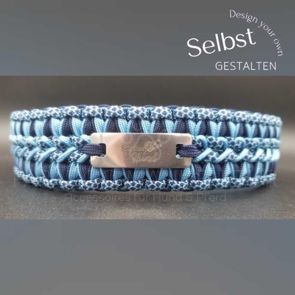 Hundehalsband "Helmy´s First" - *Evtl. abgebildetes Zubehör, Deko oder Accessoires sind nicht im Lieferumfang enthalten.