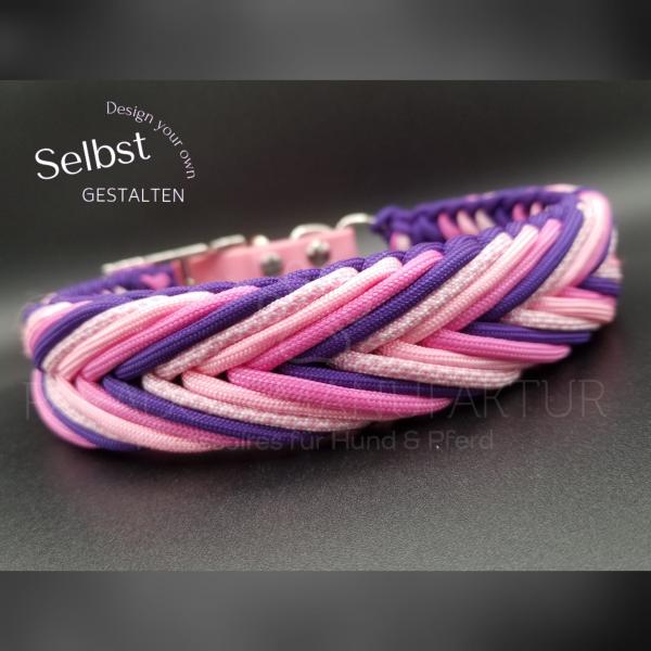 Halsband "Graf mit zusätzlicher Farbreihe" - *Evtl. abgebildetes Zubehör, Deko oder Accessoires sind nicht im Lieferumfang enthalten.