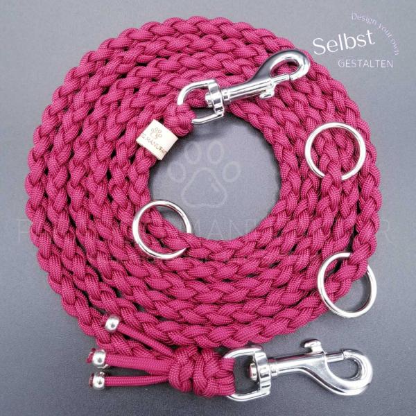 Hundeleine „Trixie“ 3-fach verstellbar (4-fach)  -  *Evtl. abgebildetes Zubehör, Deko oder Accessoires sind nicht im Lieferumfang enthalten.