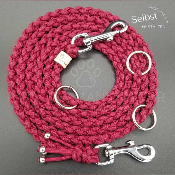 Hundeleine „Trixie“ 3-fach verstellbar (4-fach)  -  *Evtl. abgebildetes Zubehör, Deko oder Accessoires sind nicht im Lieferumfang enthalten.